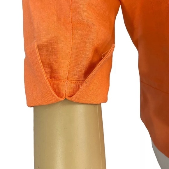 Coldwater Creek Linen Blend Jacket 12 - Picture 11 of 11